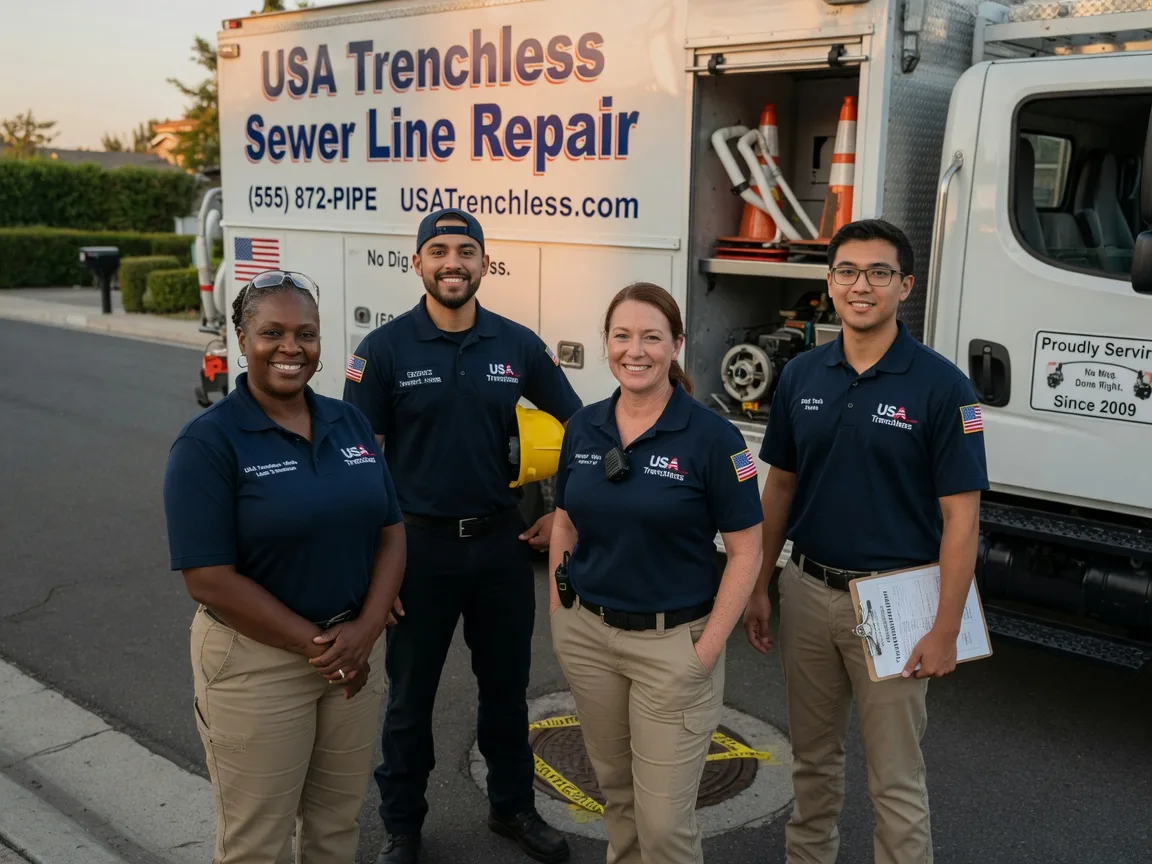 Sewer Line Repair company in Welsh, LA